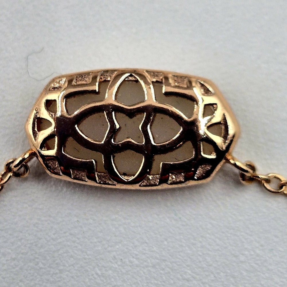 KENDRA SCOTT Dusy Necklace Rose Gold Over Brass - Picture 7 of 7